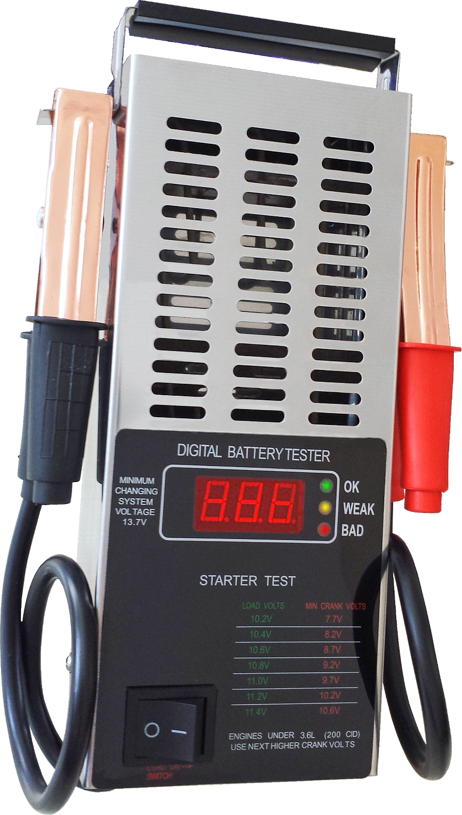 Batterietester 12V - Zuverlässige Prüfung von Batterie und Lichtmaschine