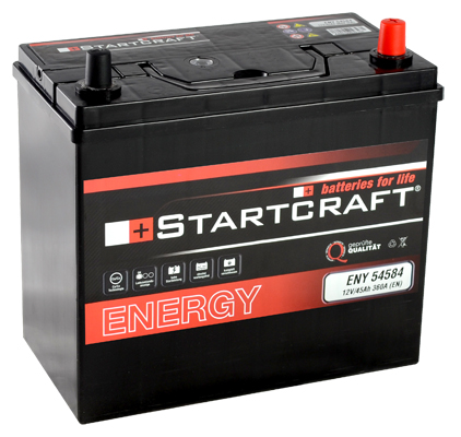 Autobatterie Startcraft Asia 54584 12V 45Ah 360A günstig kaufen